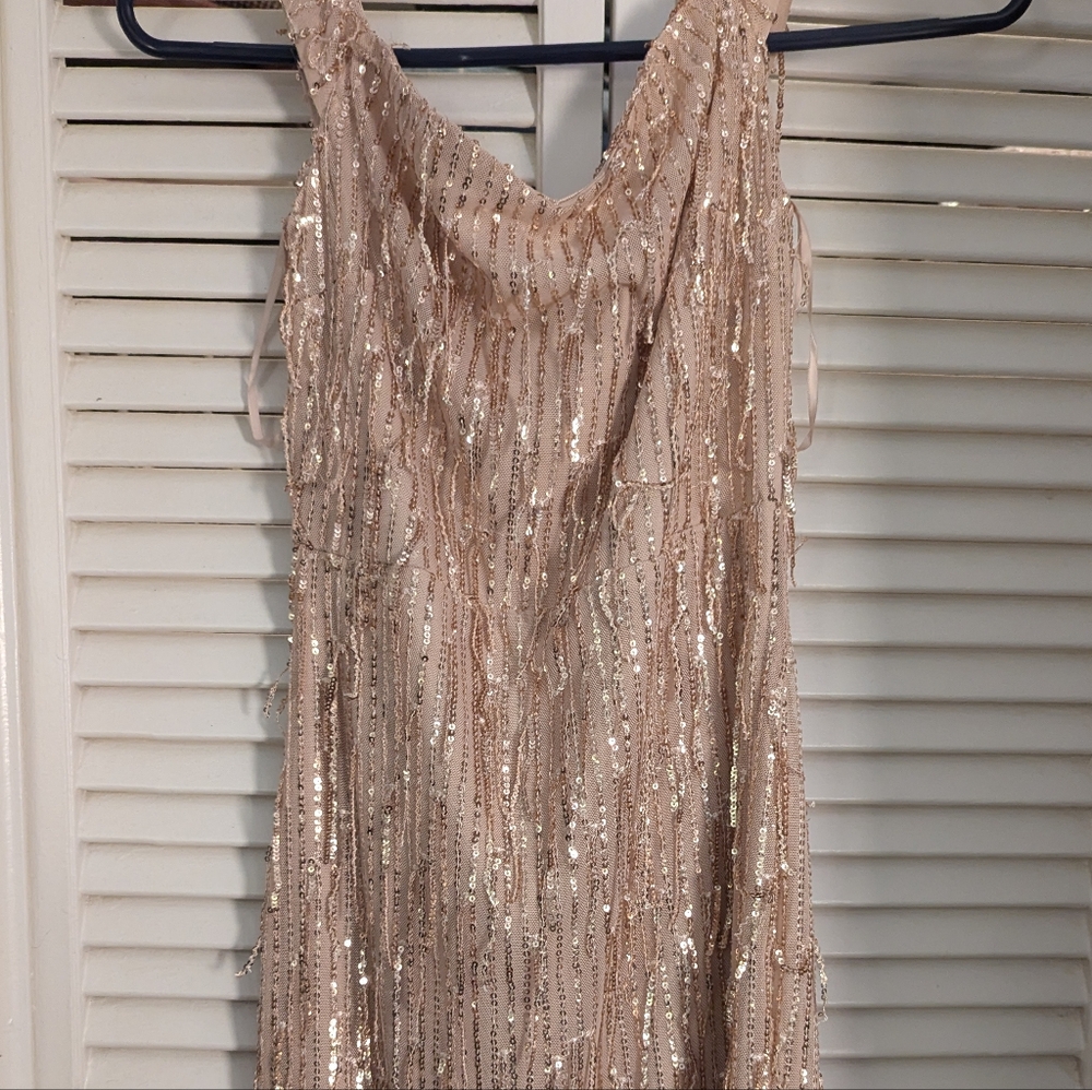 Sequined Cocktail Dress